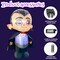 GOOSH 5FT Inflatable Vampire with Cape – Light-Up Halloween Yard Decoration